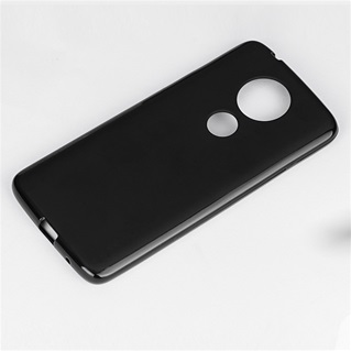 Xssive - TPU Hoesje voor Motorola Moto E5 - Back Cover - Zwart