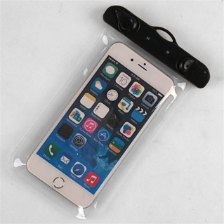 Universeel Waterproof Case / Pouch voor Apple iPhone 6 Plus / 6S Plus / 7 Plus - waterdicht tot 10m - doorzichtig transparant