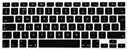 Siliconen Toetsenbord cover voor MacBook 13/15/17/Air/Pro/Retina - zwart - NL indeling